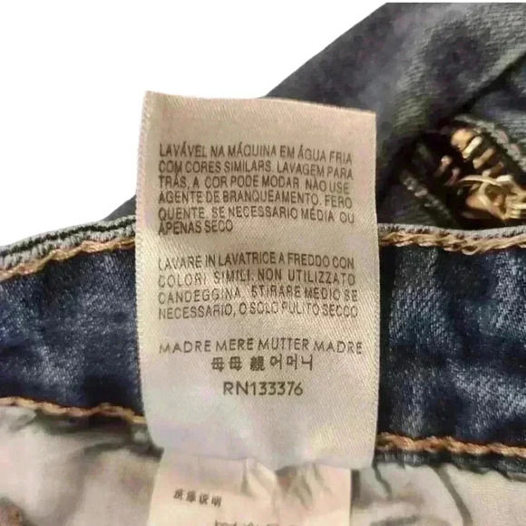 Astonishing Power Denim Lace-Up Medium Wash Bell Flare Zip-Detail Jeans - Picture 6 of 10